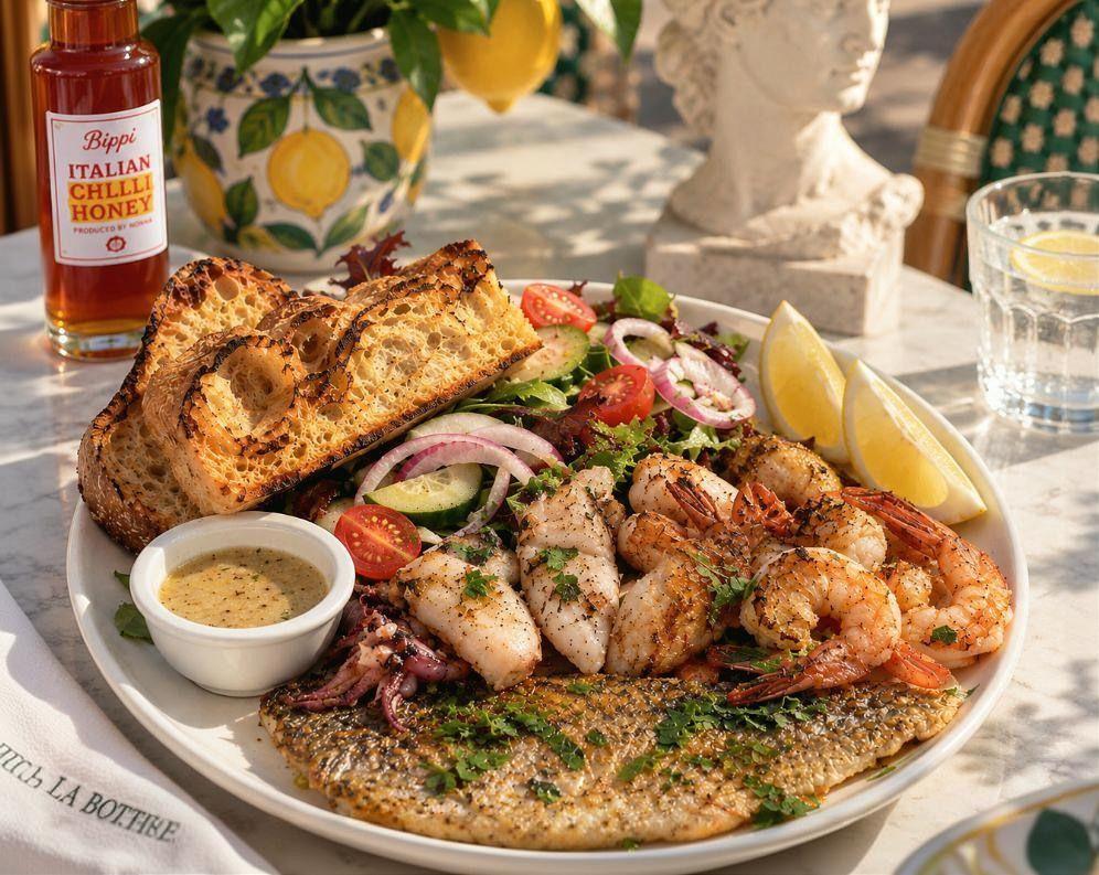MEDITERRANEAN SEAFOOD PLATE